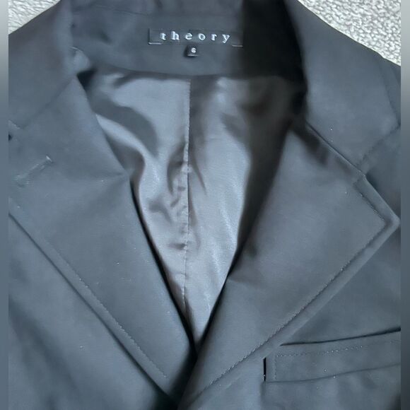 Theory black blazer, Size 6 - Picture 3 of 3